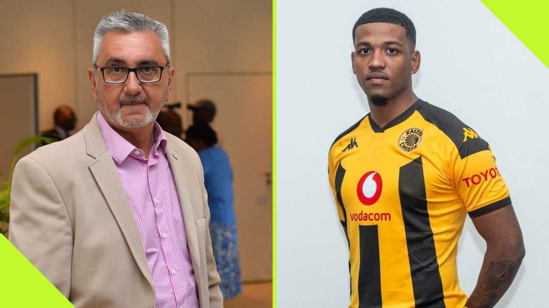 Cape Town Spurs boss Alexi Efstathiou sold Rushwin Dortley to Kaizer Chiefs. Cape Town Spurs boss Alexi Efstathiou sold Rushwin Dortley to Kaizer Chiefs.
