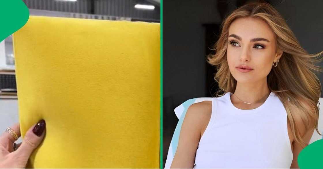 Woman plugs South Africans with a R1500 headboard. Woman plugs South Africans with a R1500 headboard.