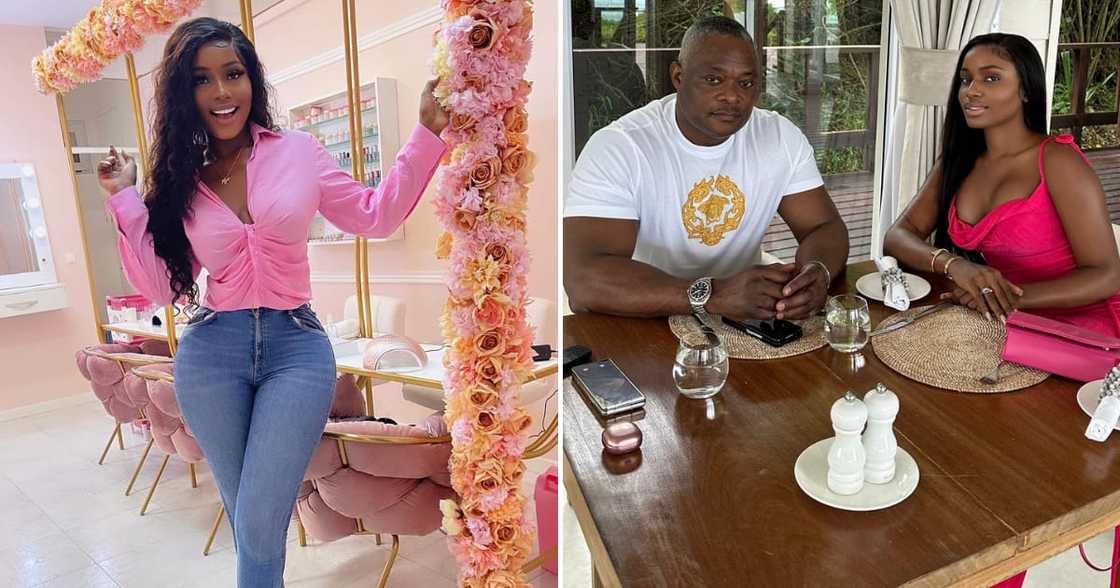 The woman said that relationships are not all about money The woman said that relationships are not all about money