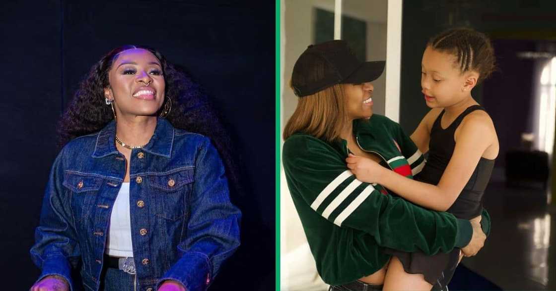 DJ Zinhle was praised for being a good mother to Kairo Forbes