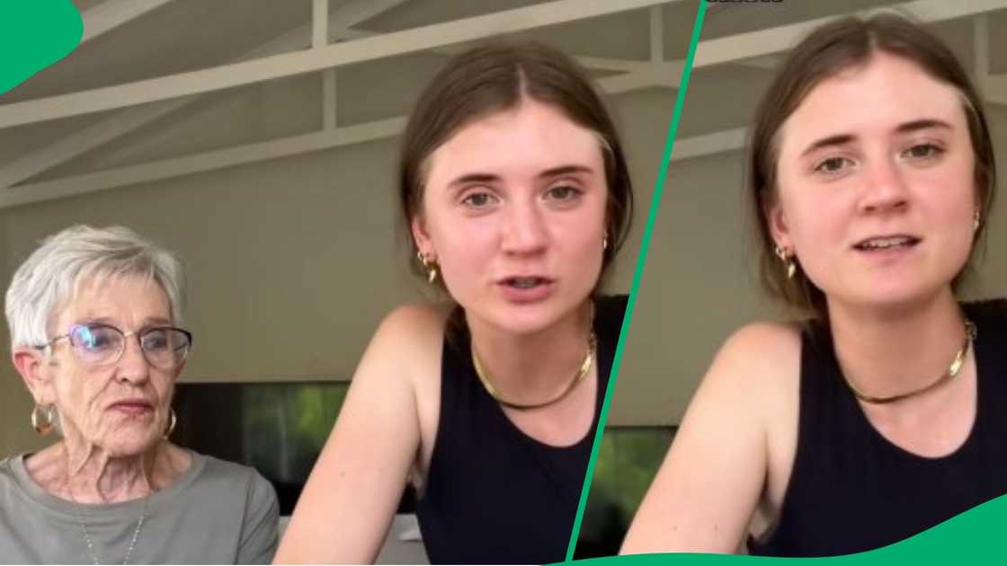 Woman pranks grandmother