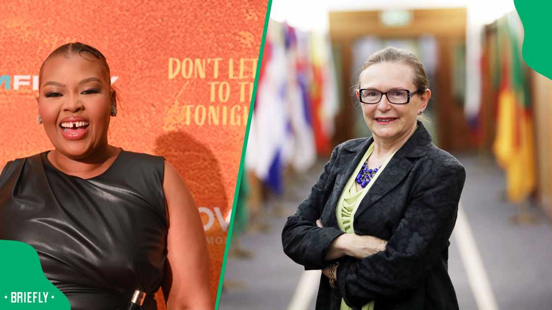 Netizens reacted to Anele and Helen's heated fight Netizens reacted to Anele and Helen's heated fight