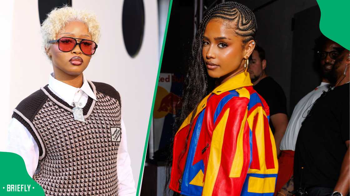 Netizens reacted to Uncle Waffles and Tyla's dancing video. Netizens reacted to Uncle Waffles and Tyla's dancing video.