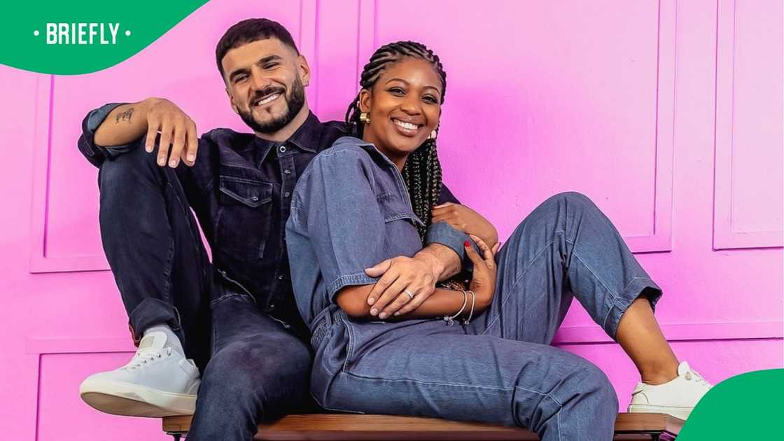 J'Something and his wife celebrated another year of love