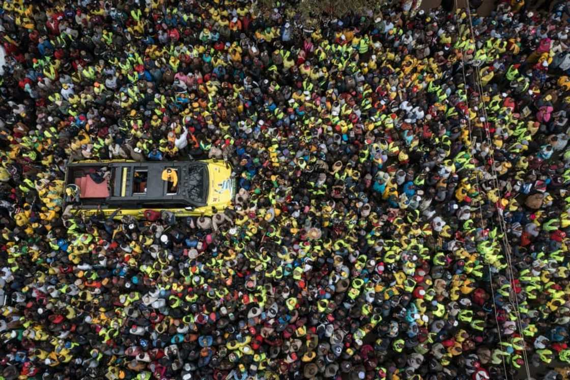 During the campaign, Ruto blamed the government for Kenya's economic woes During the campaign, Ruto blamed the government for Kenya's economic woes