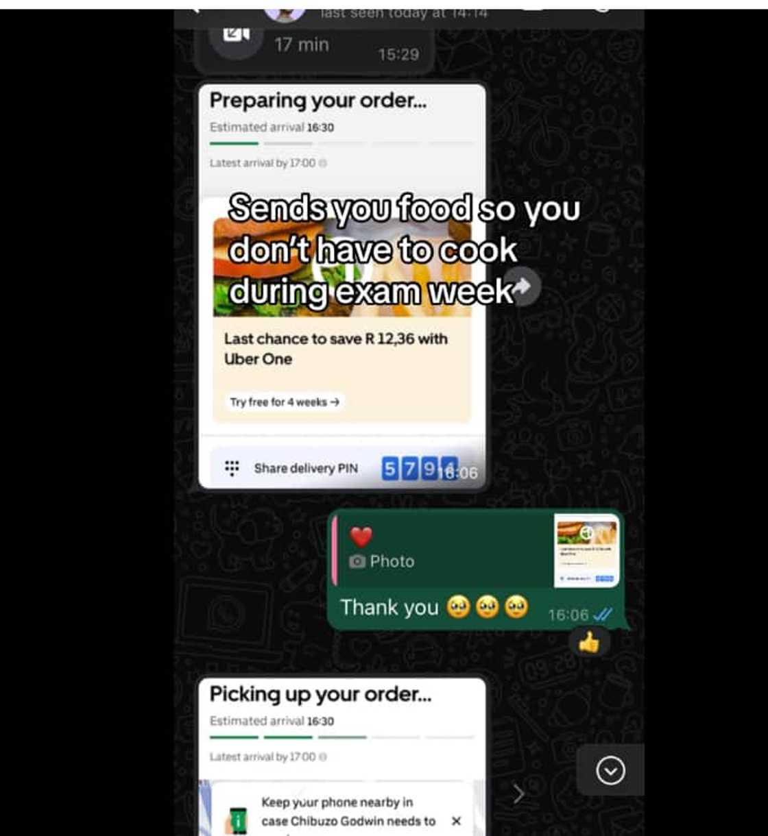 A loving man took care of his girlfriend during her exam season. A loving man took care of his girlfriend during her exam season.