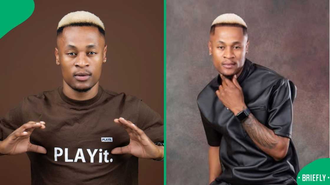 A woman tried to dance with Limpopo Boy, but her partner stopped her in her tracks
