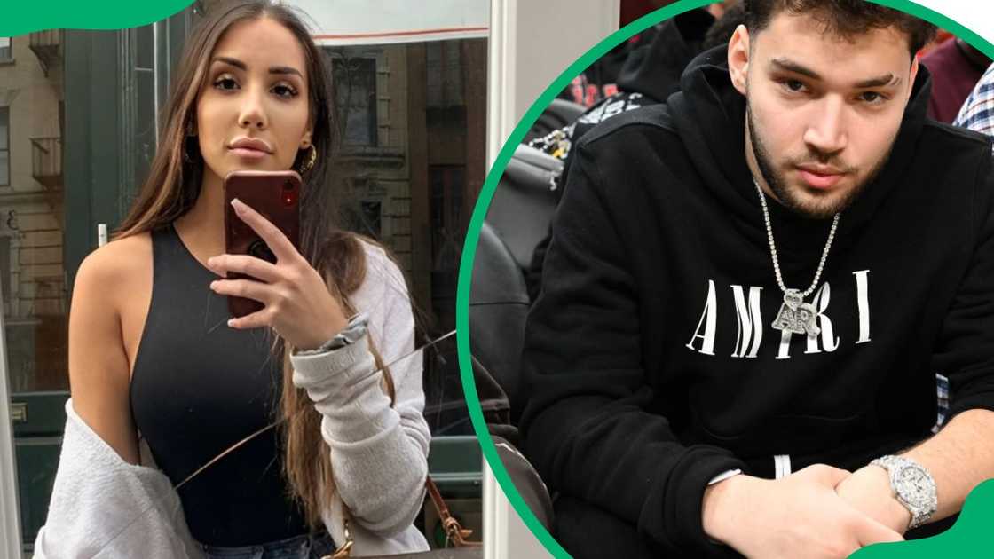 Twitch streamer Naomi Ross (L). Adin Ross at the State Farm Arena in 2022 (R) Twitch streamer Naomi Ross (L). Adin Ross at the State Farm Arena in 2022 (R)