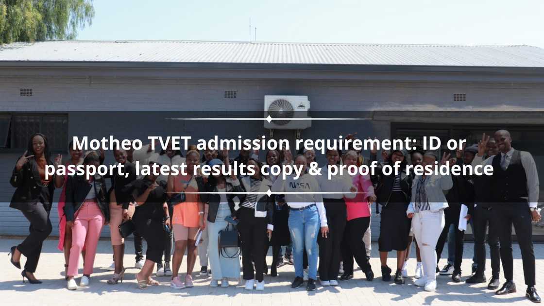 Motheo TVET College students Motheo TVET College students