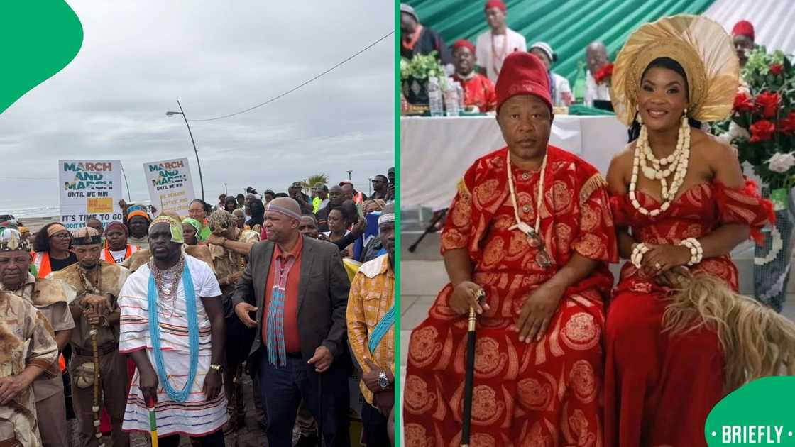 March and arch protest