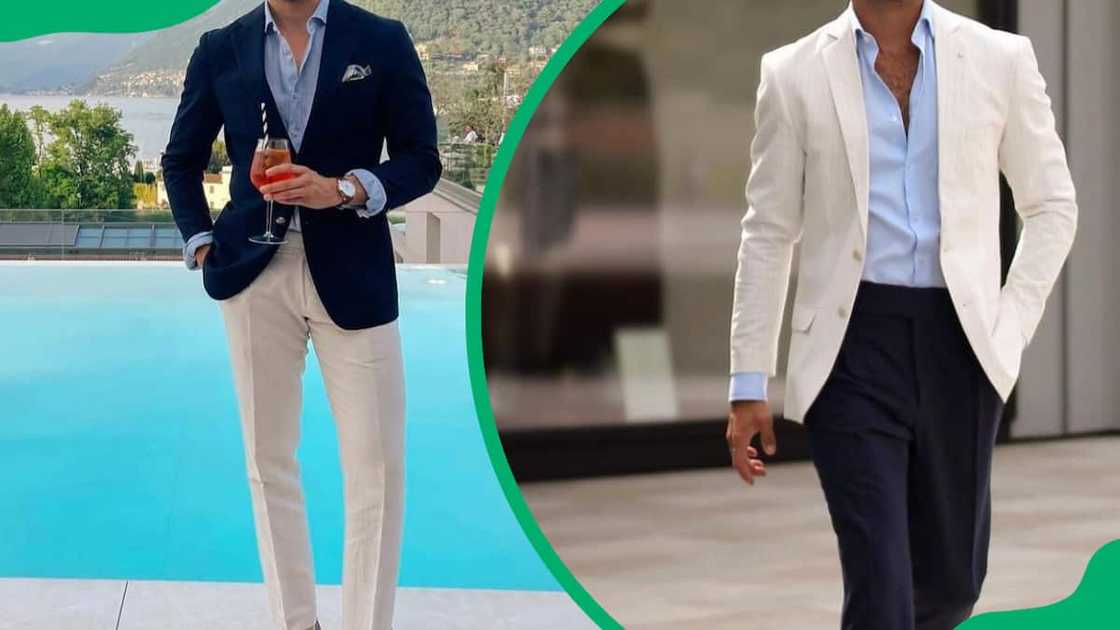 Semi-formal attire for men Semi-formal attire for men