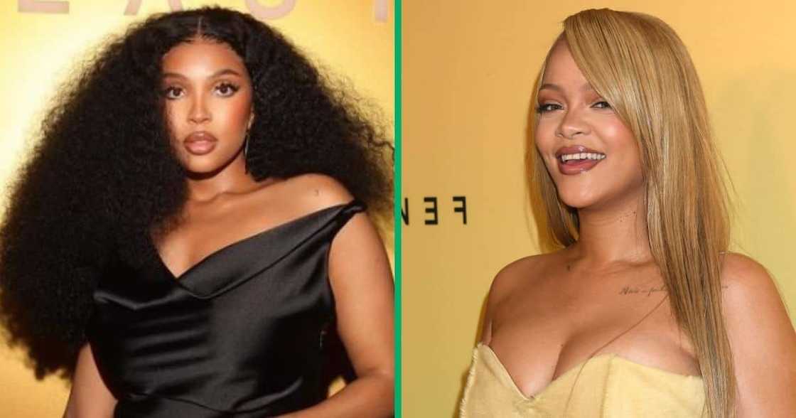 Linda Mtoba meets Rihanna at Fenty Beauty event Linda Mtoba meets Rihanna at Fenty Beauty event