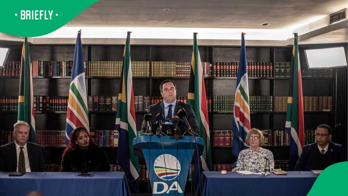 The DA earned praise from the president for the way it runs its municipalities The DA earned praise from the president for the way it runs its municipalities