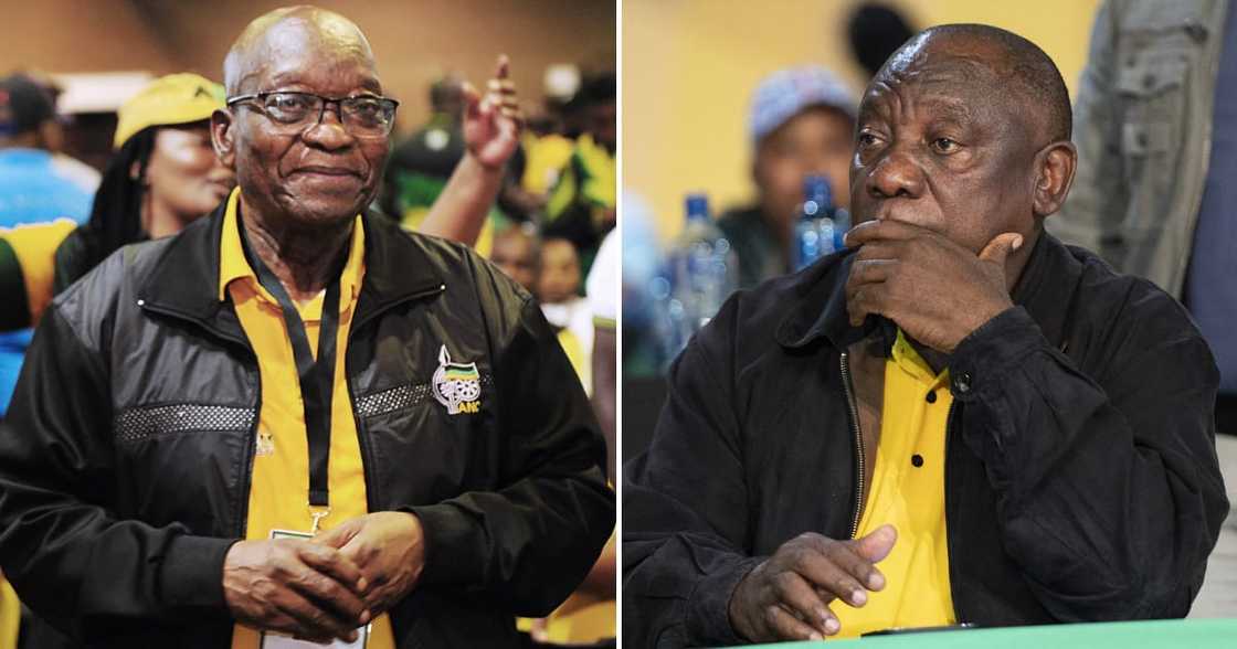 Jacob Zuma files criminal charges against Cyril Ramaphosa Jacob Zuma files criminal charges against Cyril Ramaphosa