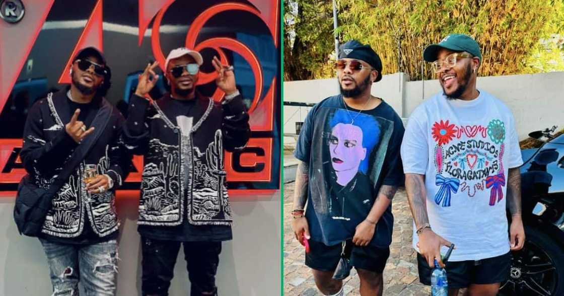Major League DJz show off their dance moves Major League DJz show off their dance moves