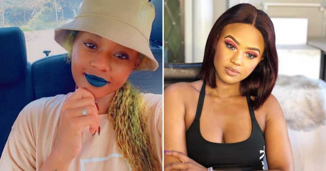 Babes Wodumo attended her mother-in-law's funeral