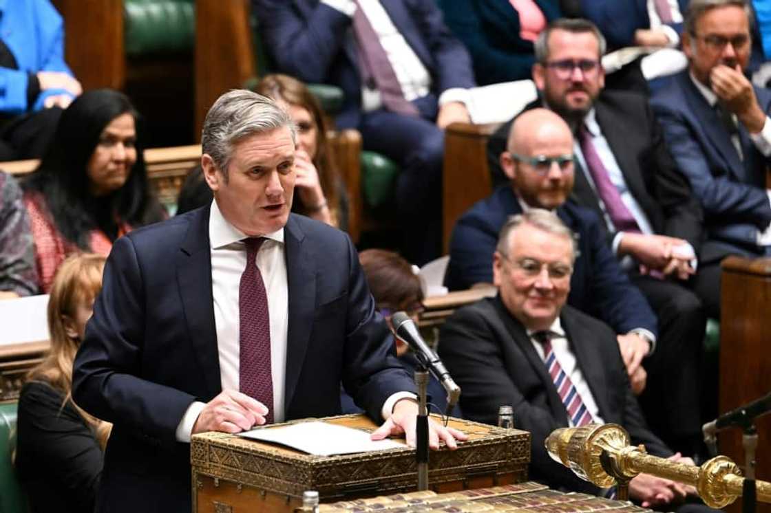 Labour leader Keir Starmer mocked Truss at Prime Minister's Questions