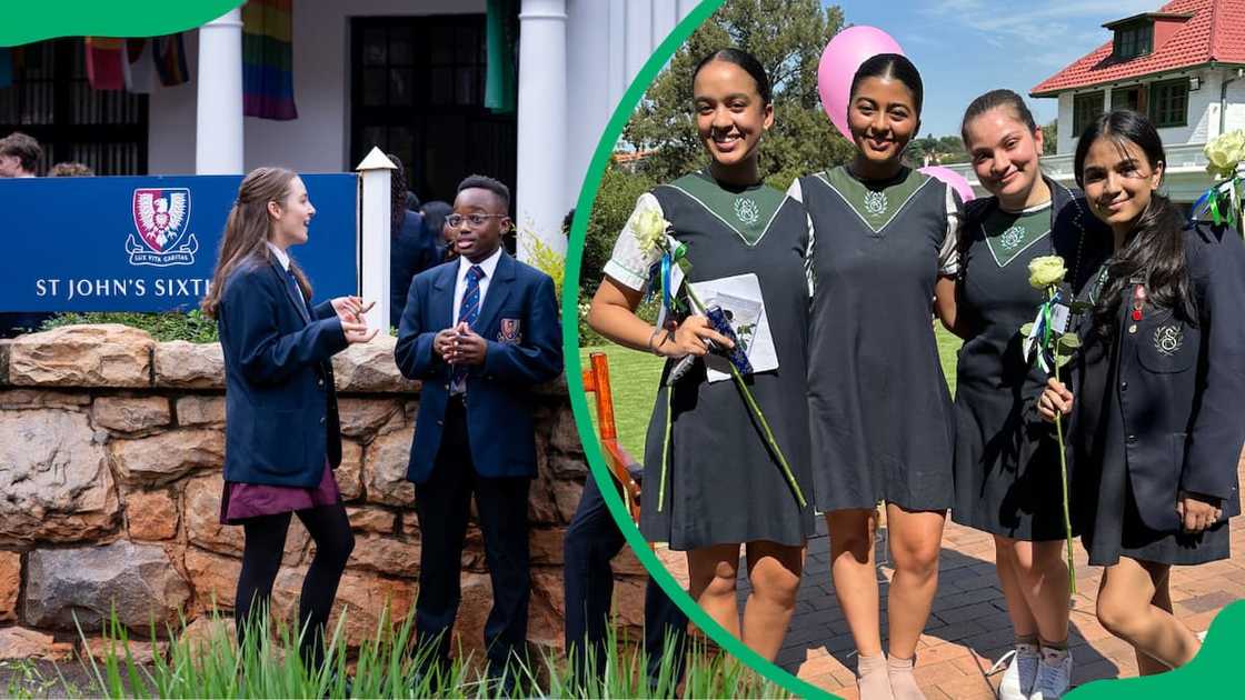 Students from St John's College and Roedean School South Africa Students from St John's College and Roedean School South Africa