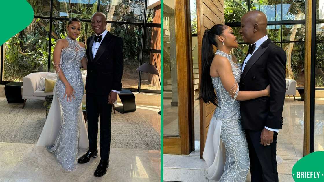 Julius Malema and his wife Mantwa. Julius Malema and his wife Mantwa.