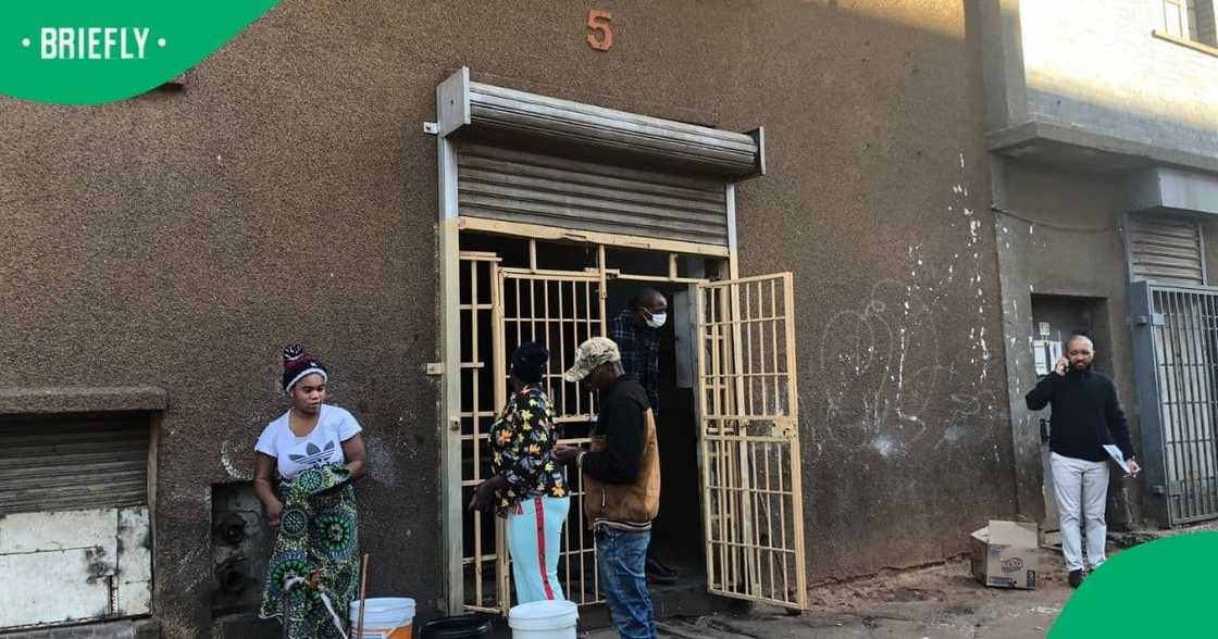 Hijacked buildings in Joburg raided