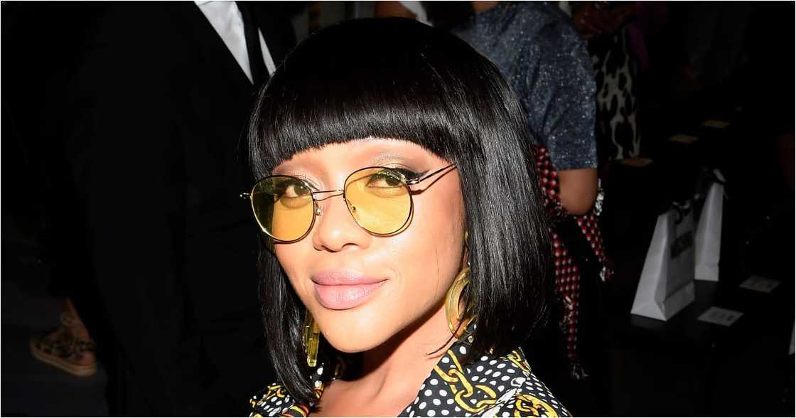Thando Thabethe loves how proud her grandmother is of her Thando Thabethe loves how proud her grandmother is of her