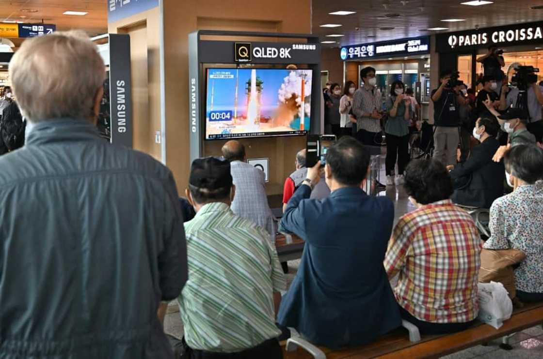 The three-stage Nuri rocket has been a decade in development at a cost of 2 trillion won ($1.5 billion) The three-stage Nuri rocket has been a decade in development at a cost of 2 trillion won ($1.5 billion)