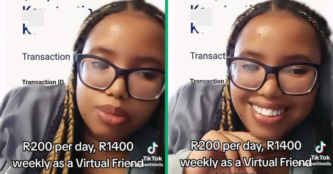 A woman who earns R1 400 A woman who earns R1 400