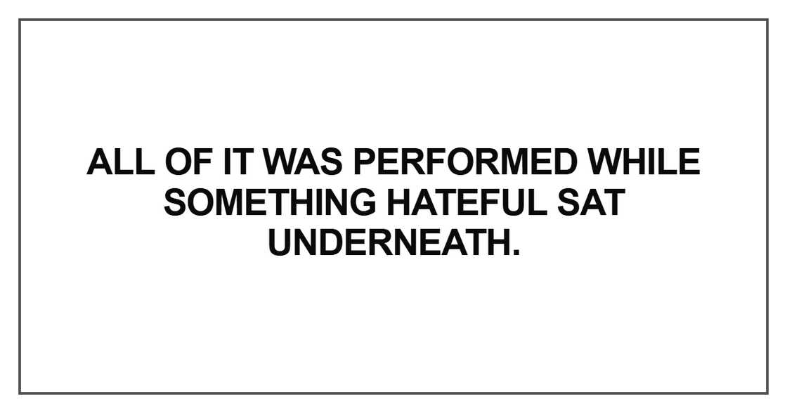 All of it was performed All of it was performed