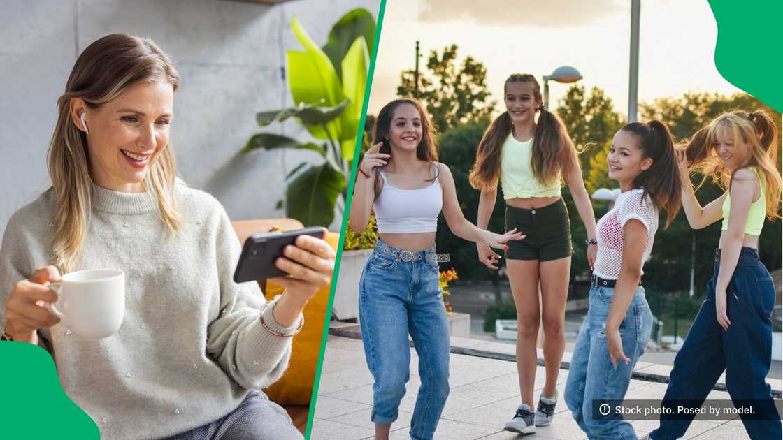 Internet users felt the vibes as schoolgirls danced to a remixed song. Internet users felt the vibes as schoolgirls danced to a remixed song.