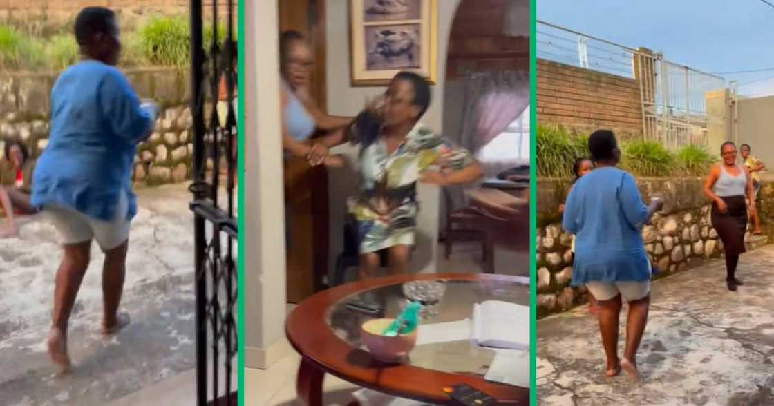 TikTok video featuring a young South African woman executing a brilliantly hilarious scare prank on her family has gone viral