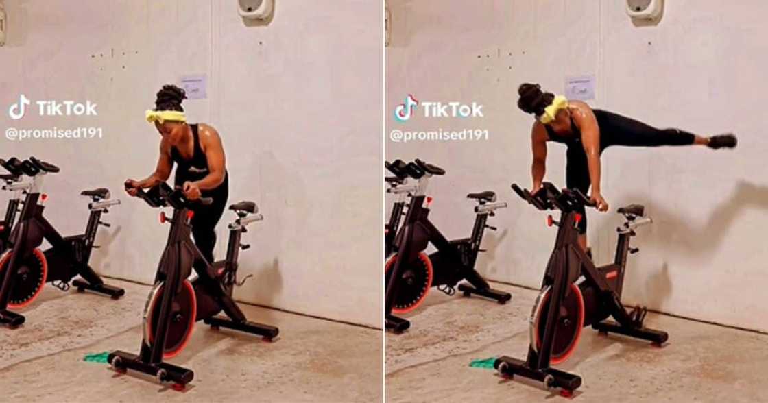 Mzansi woman stays fit Mzansi woman stays fit