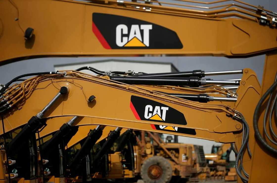 Lingering recession worries weighed on Caterpillar shares, despite strong results