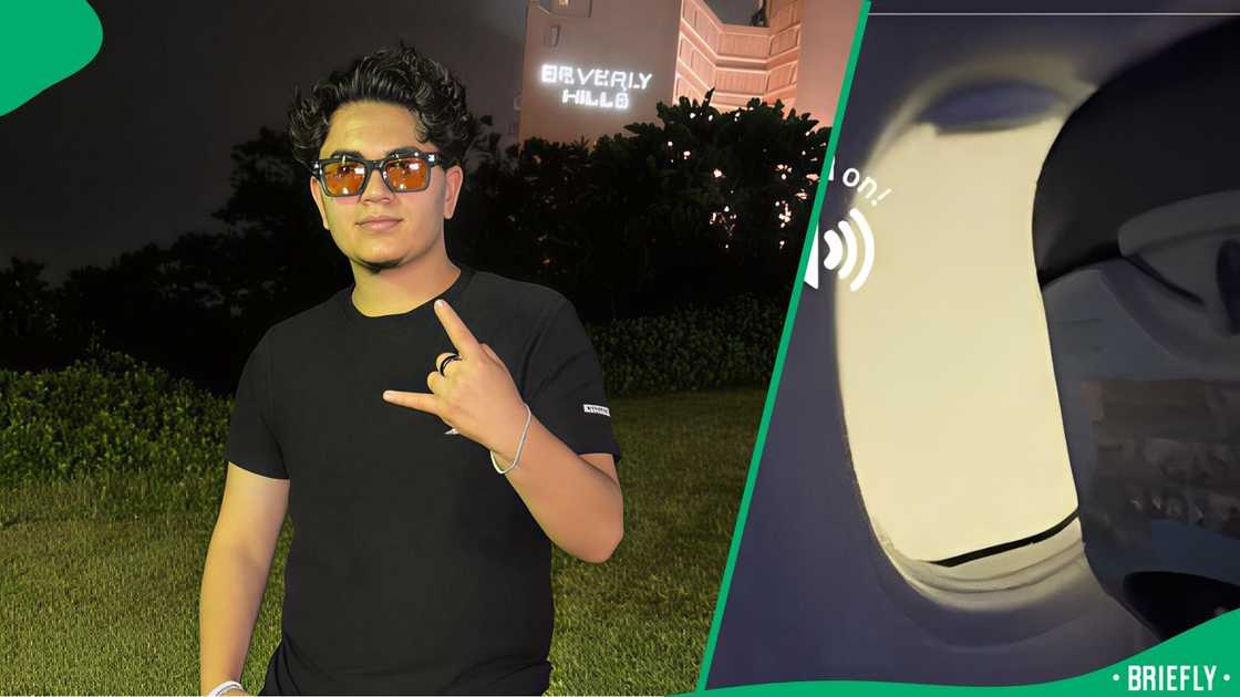 The man was coming from Durban when he experienced the aggressive Gauteng storm