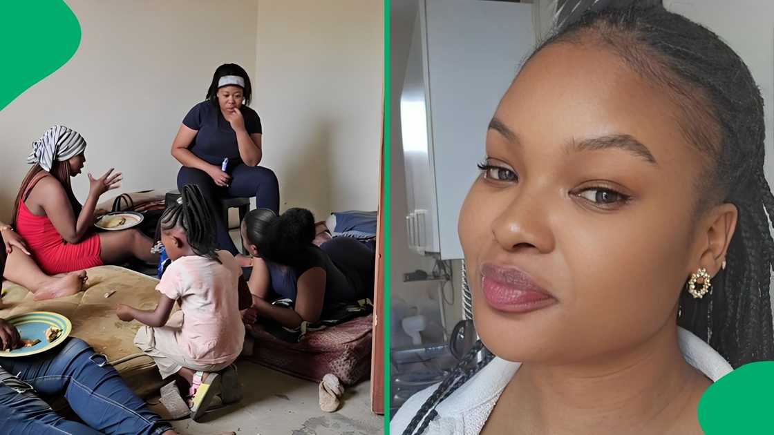 A TikTok user showed off her large family on the platform, and people loved her content