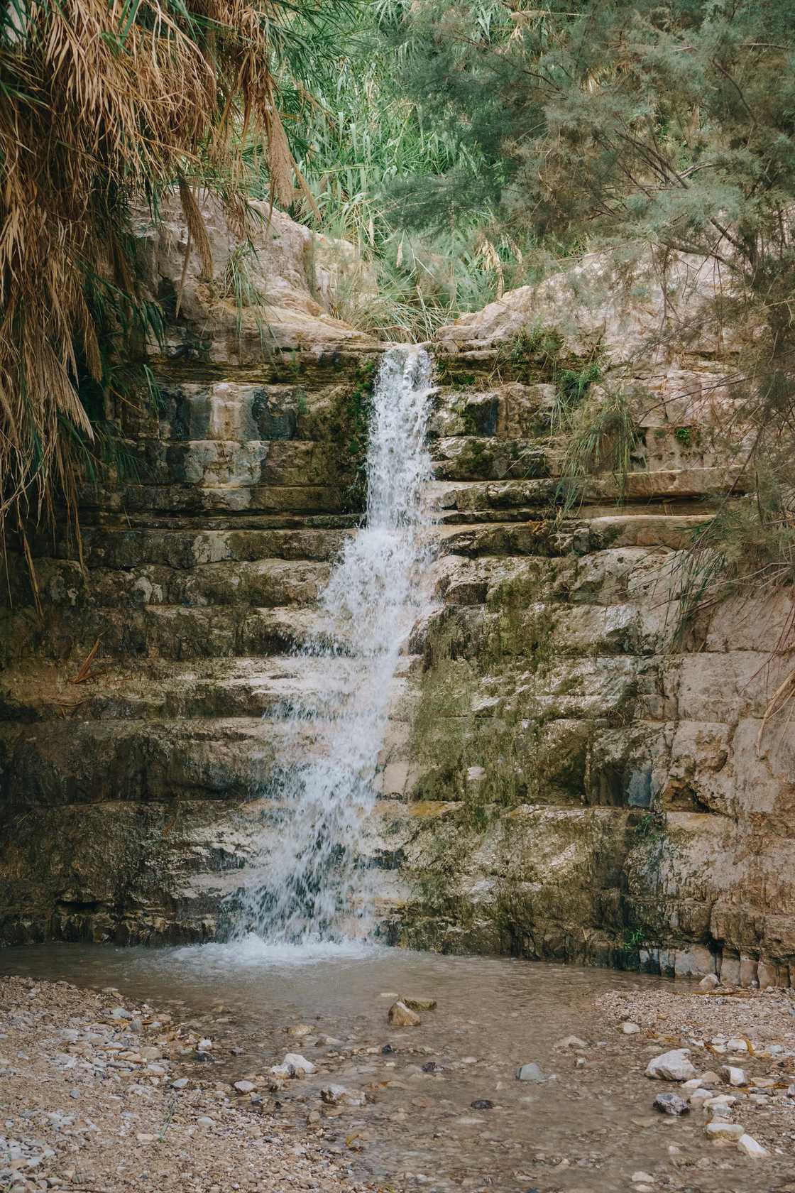Woman got baptized in Jordan