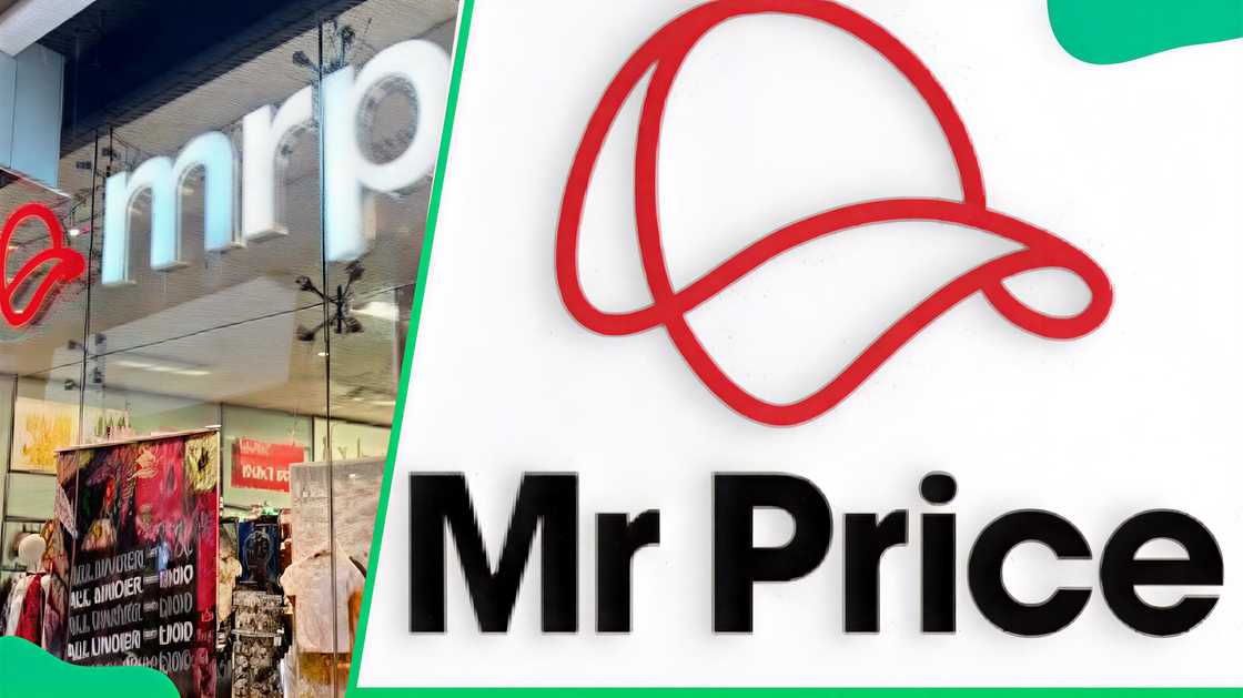 Mr Price logo and one of the shops