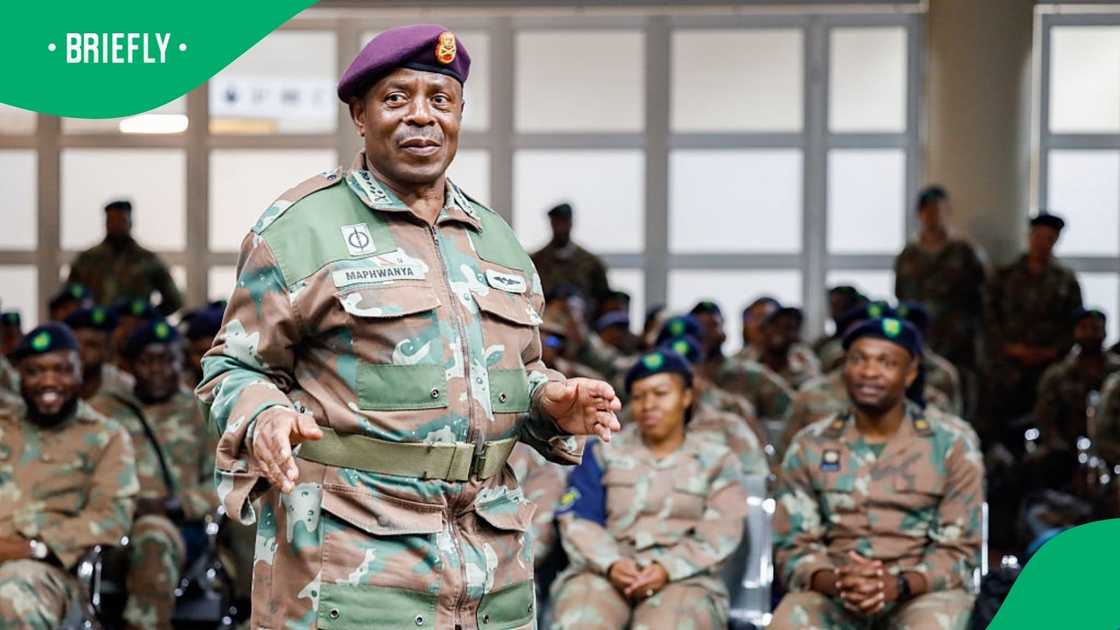 SANDF Chief Rudzansi Maphwanya is in hot water for the remarks he made during his visit in Iran