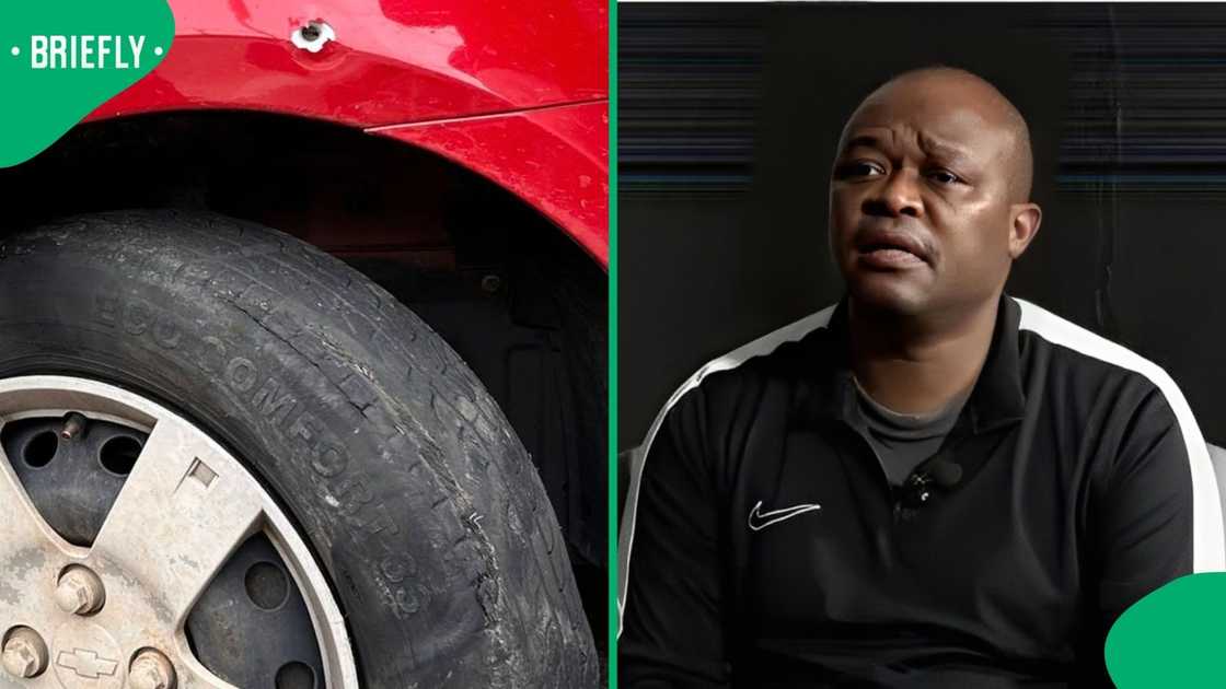 Brown Mogotsi’s vehicle has been deemed unroadworthy