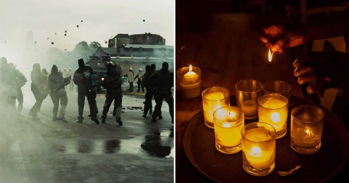 Boksburg residents protest against loadshedding Boksburg residents protest against loadshedding