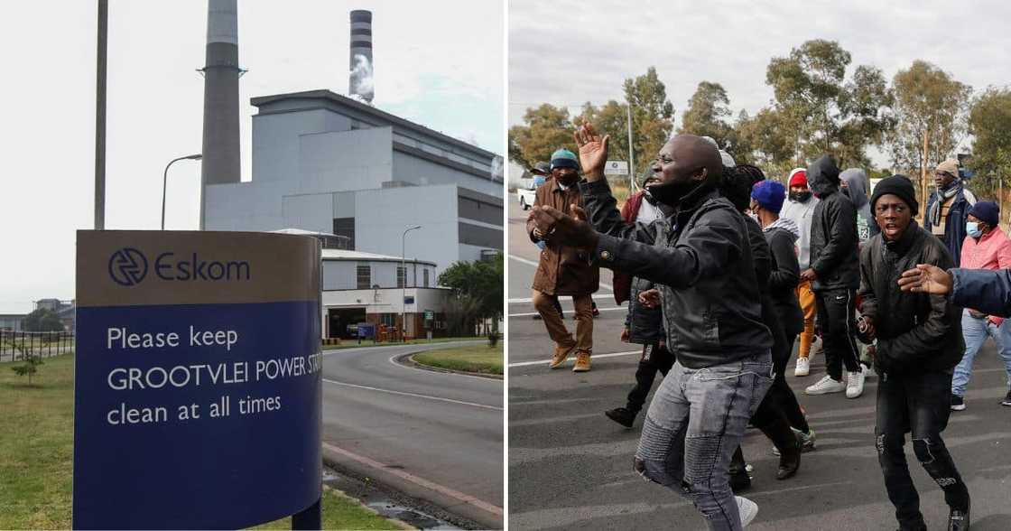 Mpumalanga, Eskom, employees, vow, keep protesting, demands, salary increase Mpumalanga, Eskom, employees, vow, keep protesting, demands, salary increase
