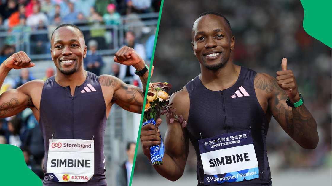 A look at Akani Simbine's dating history