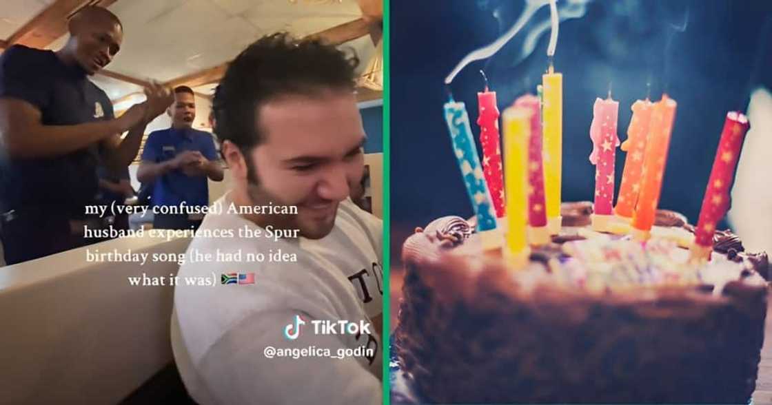 Spur employees celebrated an American man on his birthday Spur employees celebrated an American man on his birthday