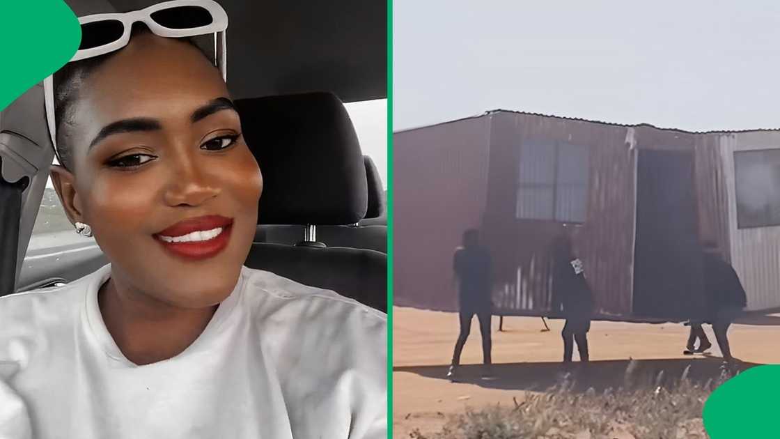 A TikTok video of a moving property left social media users entertained A TikTok video of a moving property left social media users entertained