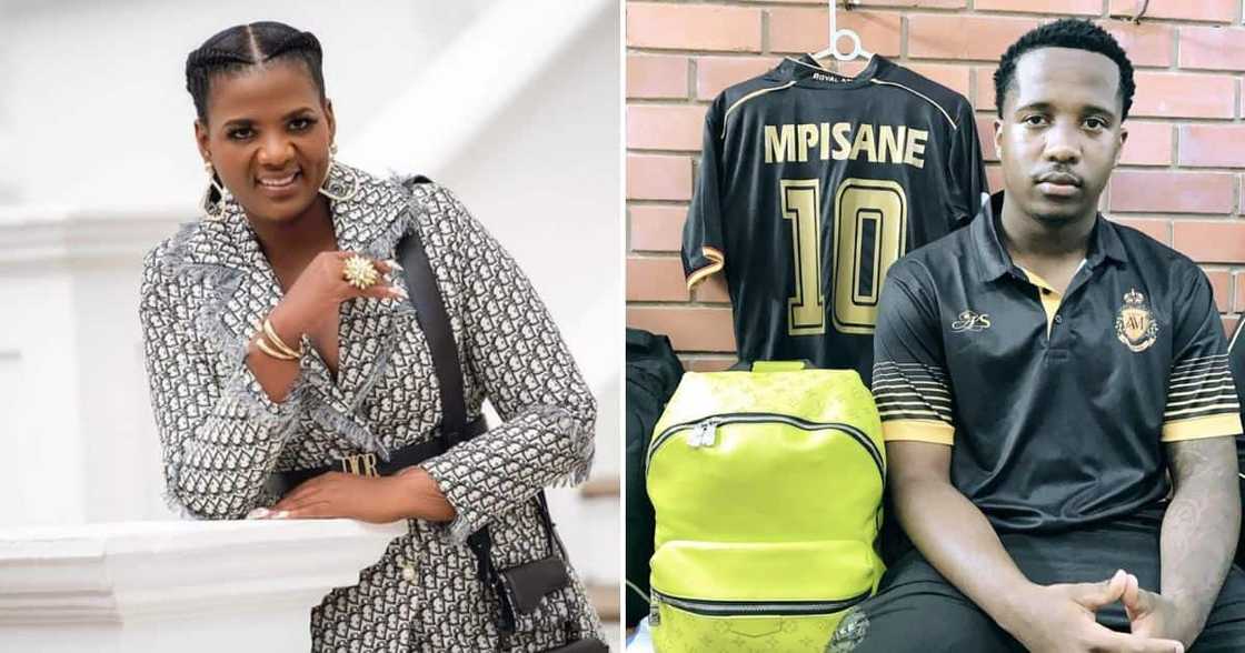 Shaun Mkhize is Andile Mpisane's mother Shaun Mkhize is Andile Mpisane's mother