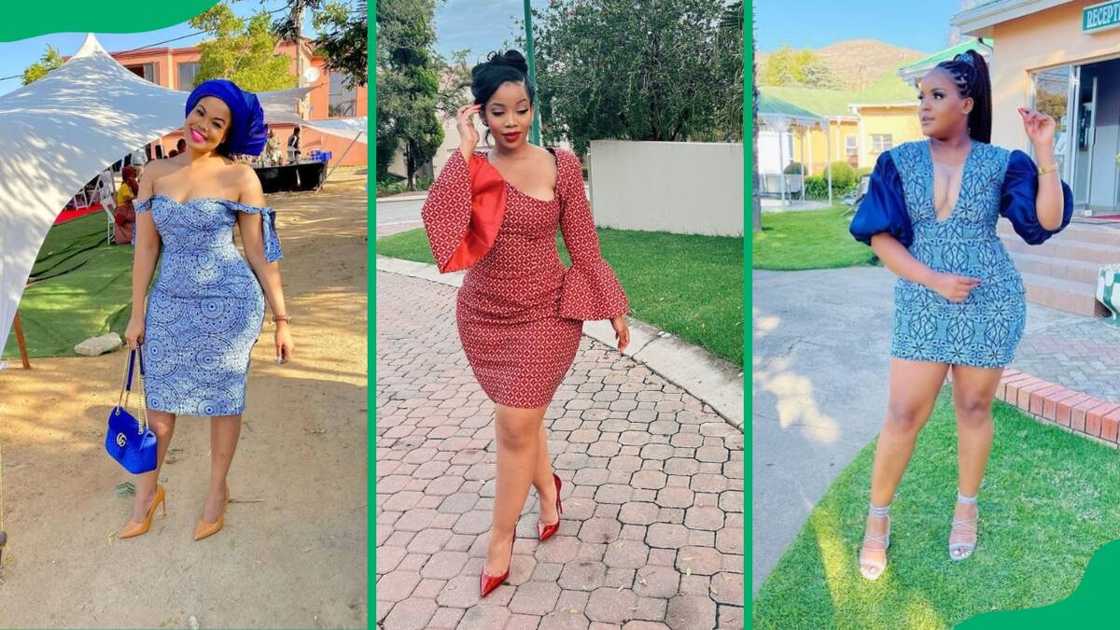 Shweshwe traditional dresses Shweshwe traditional dresses