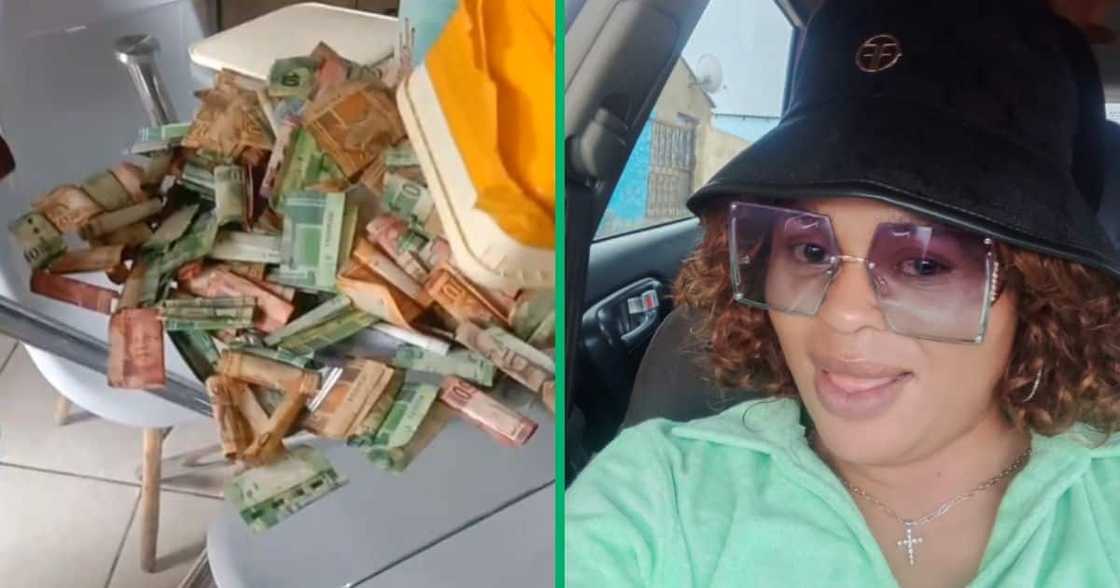 A woman saved R100 daily for a year and ended up with R36,500. A woman saved R100 daily for a year and ended up with R36,500.