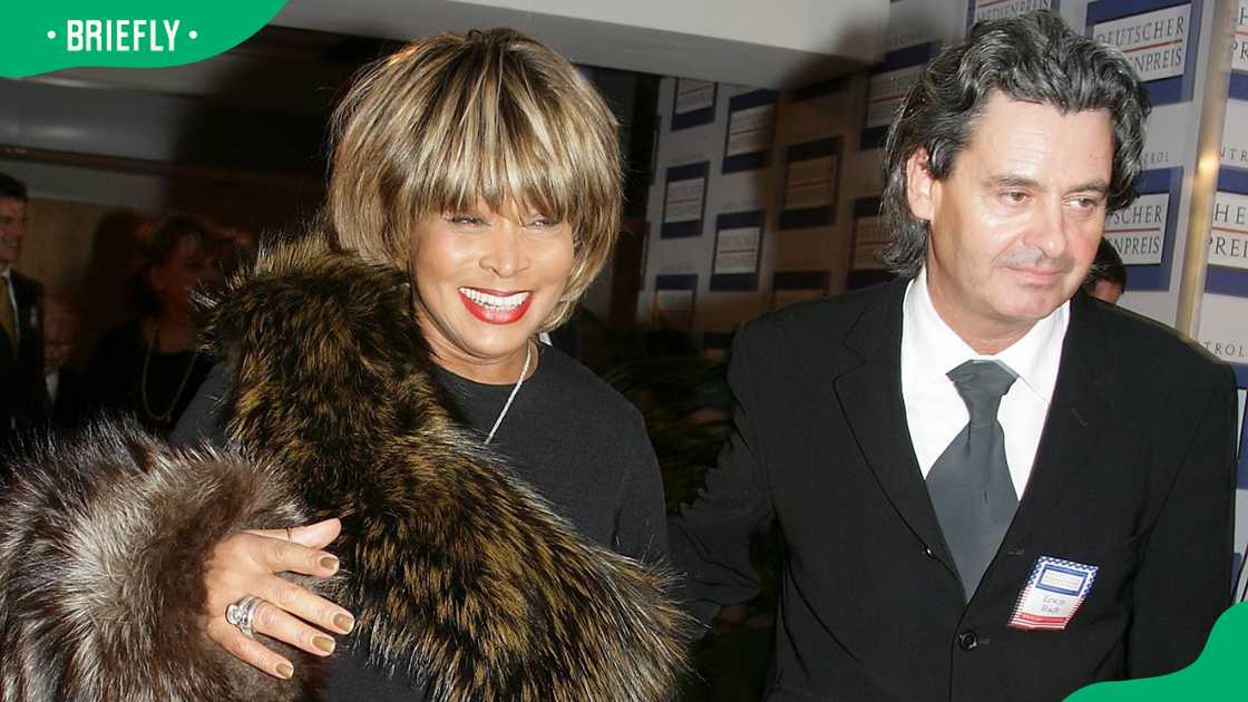 Tina Turner and Erwin Bach in Germany
