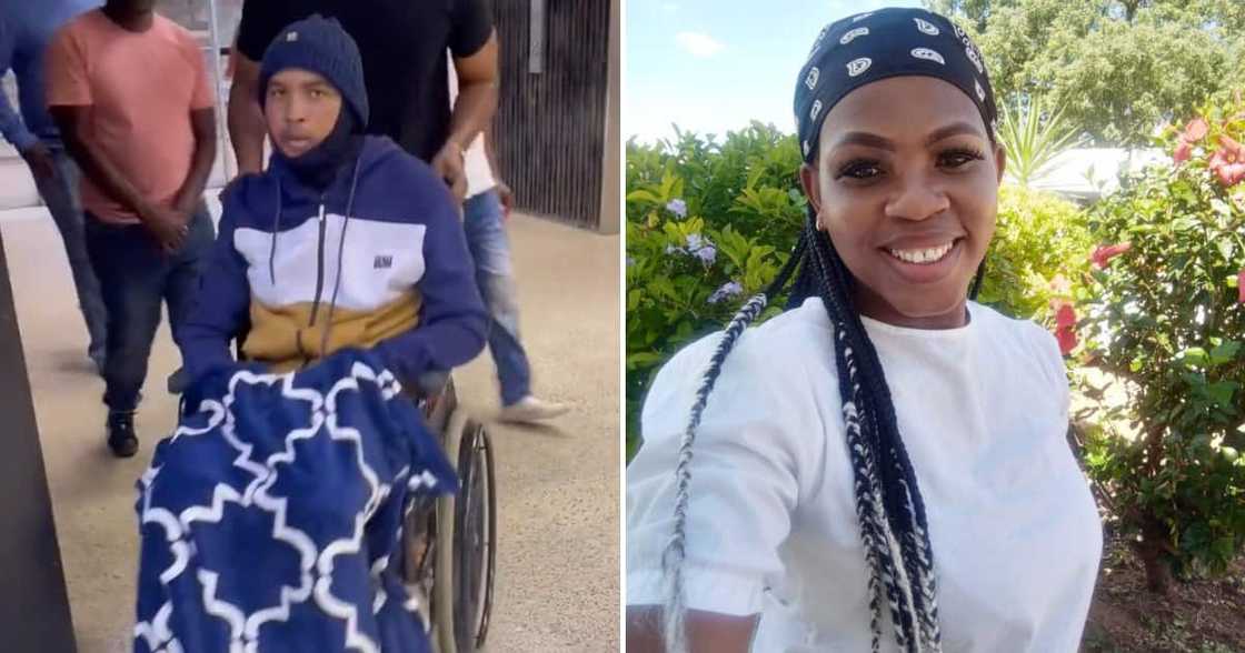 Former Joburg cop Lucky Mudau paralysed after he shot himself Former Joburg cop Lucky Mudau paralysed after he shot himself