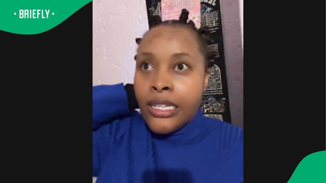 A woman's reaction to the Ramaphosa-Trump meeting sparked debate. A woman's reaction to the Ramaphosa-Trump meeting sparked debate.