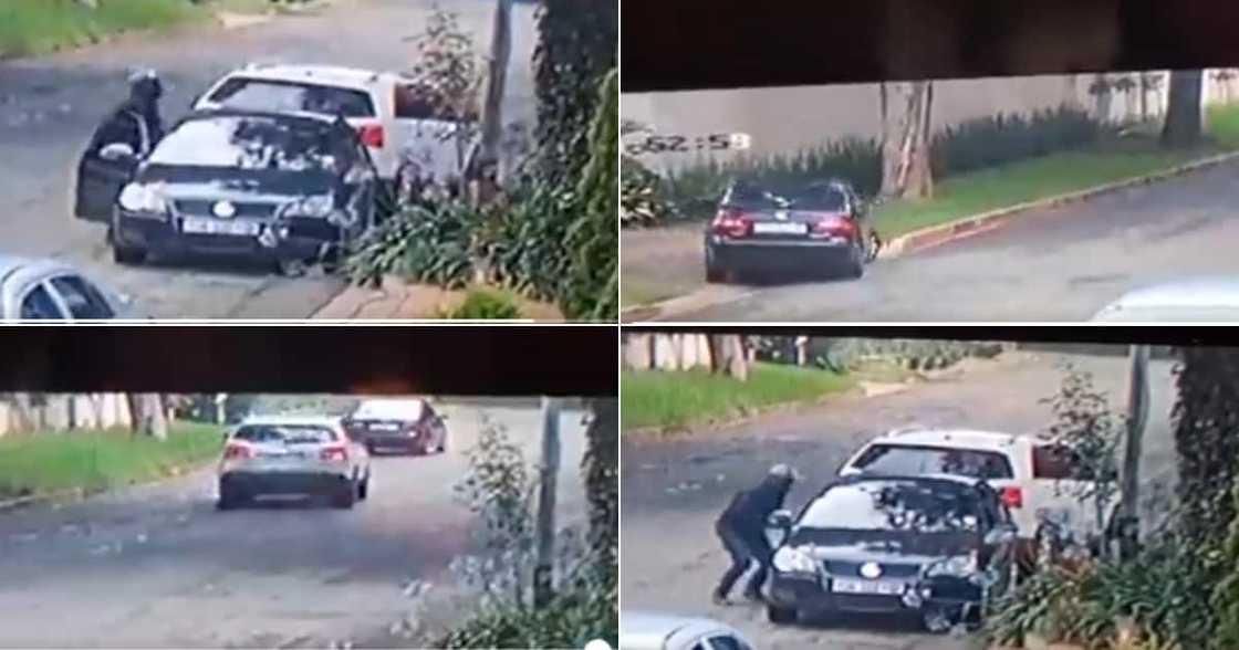 Haibo: Video Shows Car Being Hot-Wired, Stolen in Broad Daylight, SA Unimpressed Haibo: Video Shows Car Being Hot-Wired, Stolen in Broad Daylight, SA Unimpressed